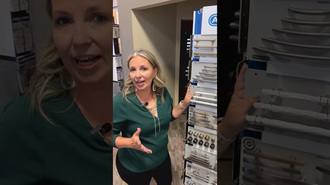 White cabinet hardware?!