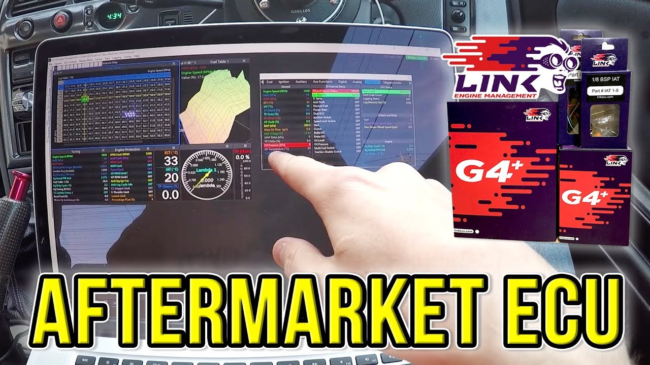 AFTERMARKET ECU IS READY TO GO IN THE SKYLINE!