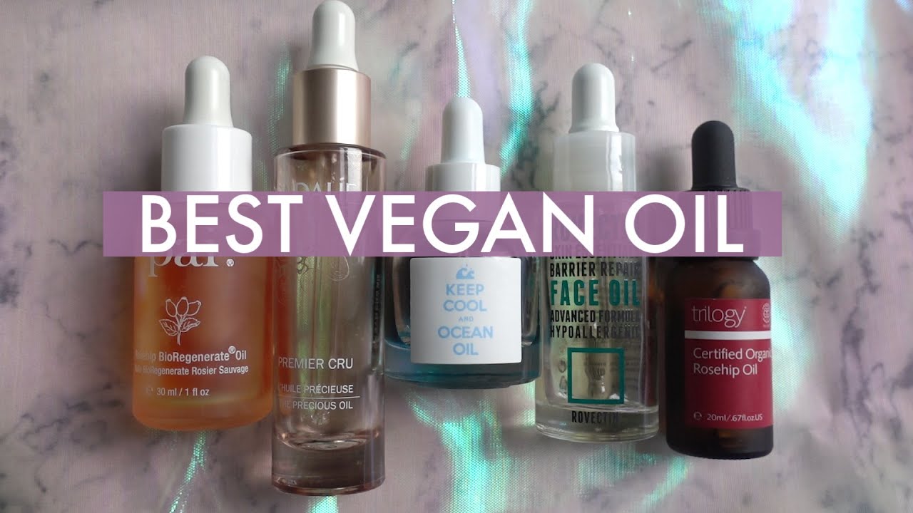 Top5 Vegan Face Oil for dry skin, acne scars, skin barrier, sensitivity!