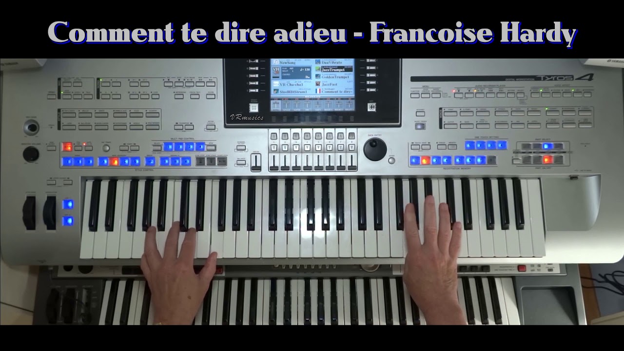 cha cha cha - Comment te dire adieu - Francoise Hardy intrumental cover