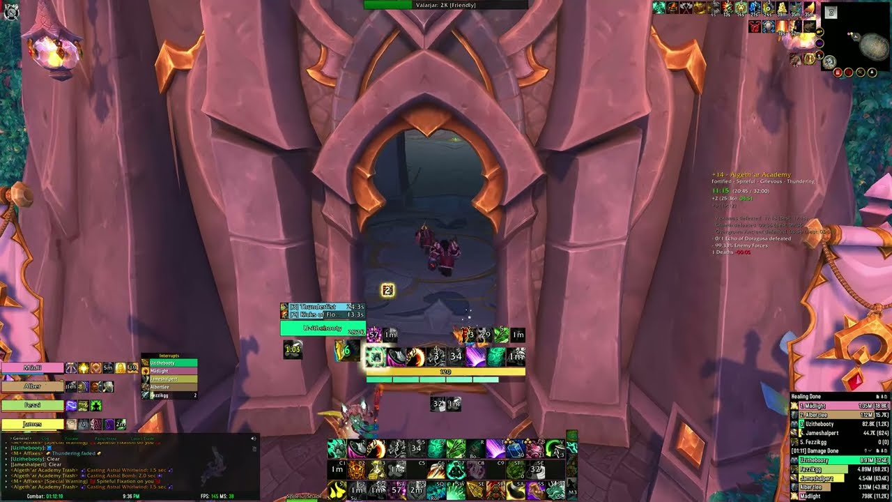 100k Overall DPS -- WW Monk -- 14 Algath'ar Academy PUG