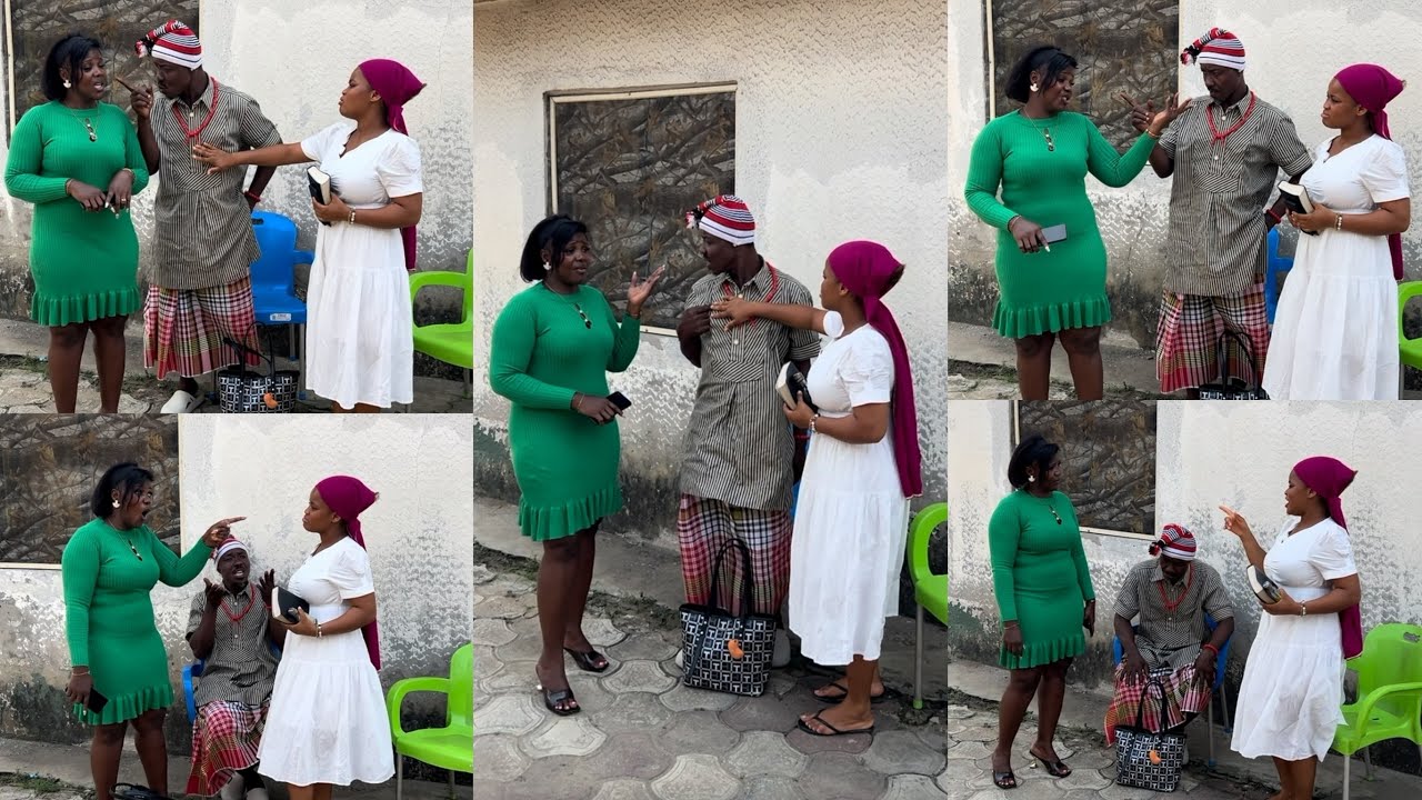 Shocking moment as evïl Onowu wife came to bribe the elder but God use prophetess glory to stop it