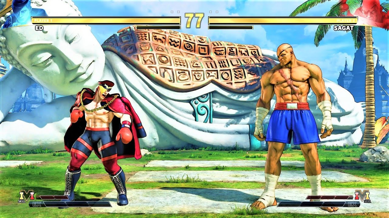 ED vs Sagat (Hardest AI) - Street Fighter V