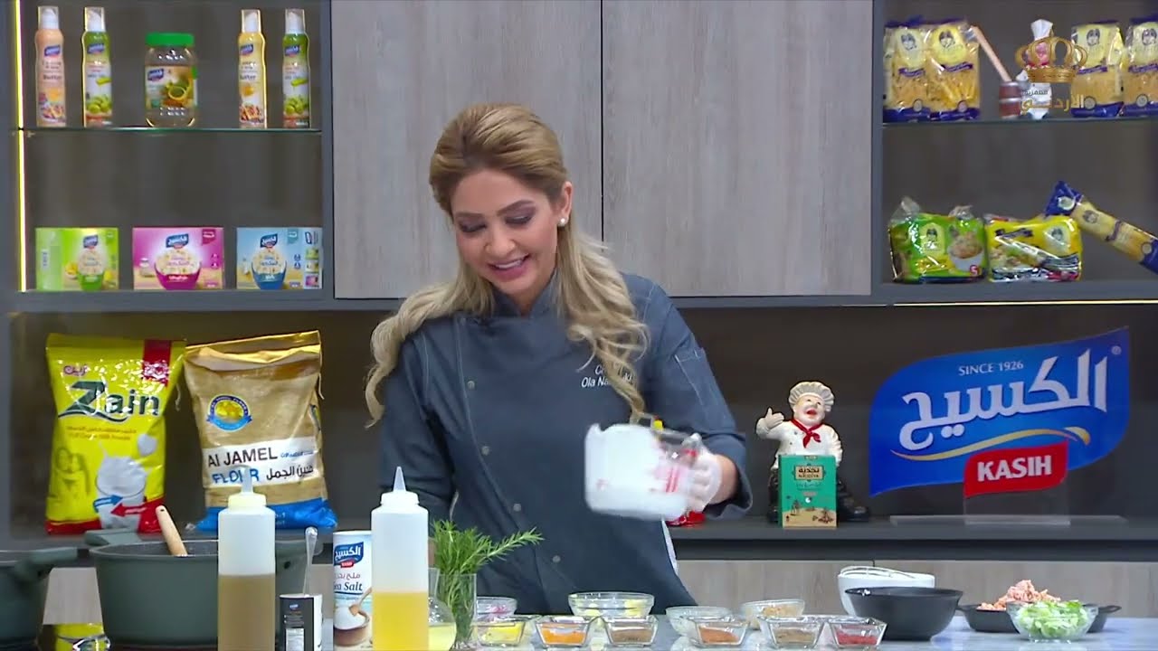 شوربة ثمار البحر مع الذرة و الكريما💗😋