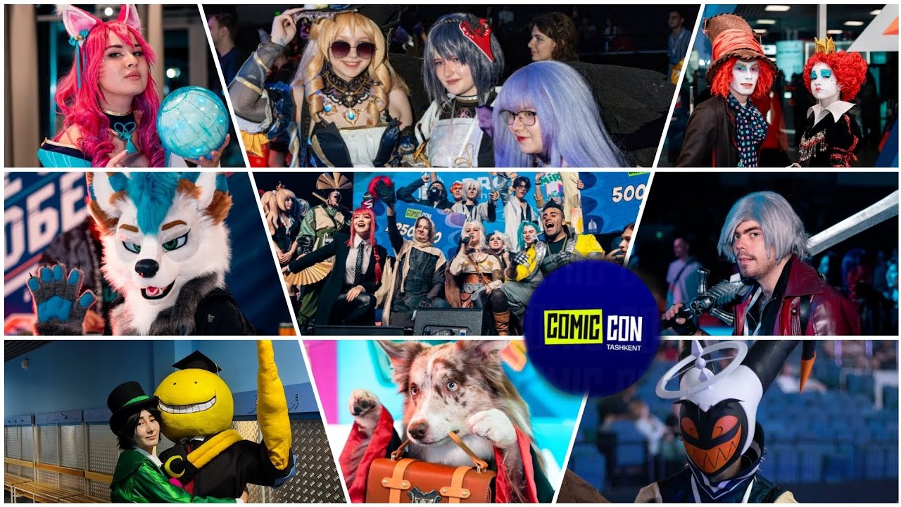 COMIC CON 2024🎉 | ТАШКЕНТ | ВПЕРВЫЕ В УЗБЕКИСТАНЕ