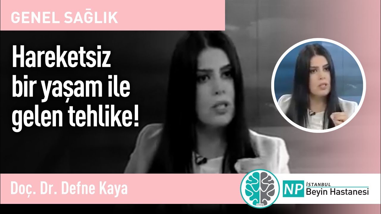 Hareketsiz bir yaşam ile gelen tehlike!