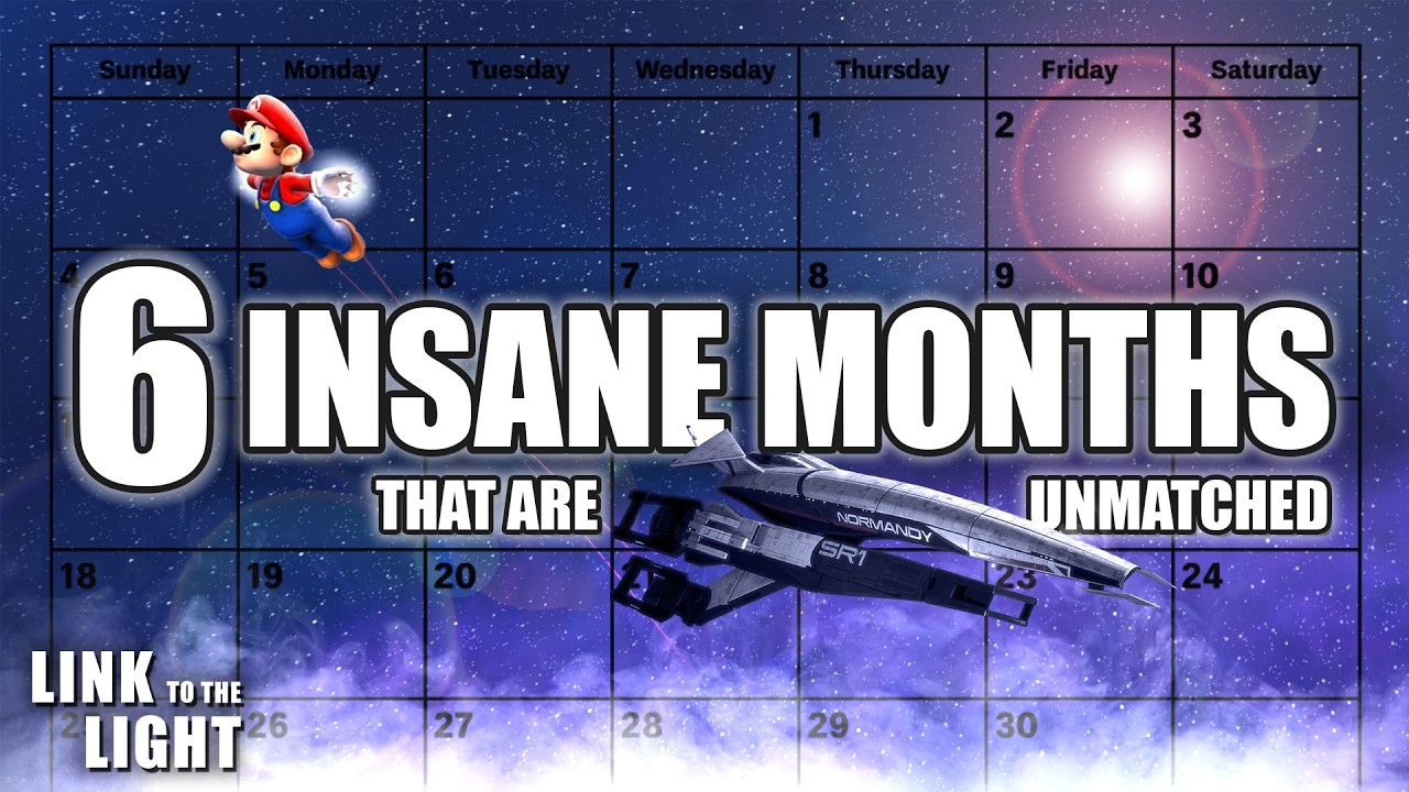 I Just Found the Greatest Month in Video Game History