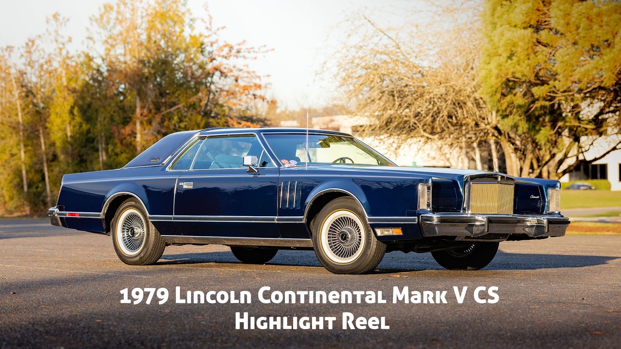 1979 Lincoln Continental Mark V CS Highlight Reel