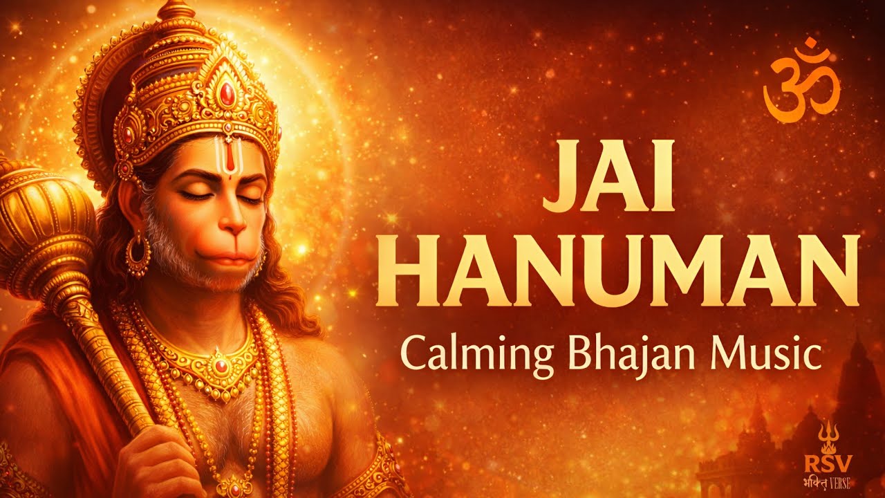 Jai Hanuman | Calming Hanuman Bhajan & Meditation Music | Devotional Spiritual Chant