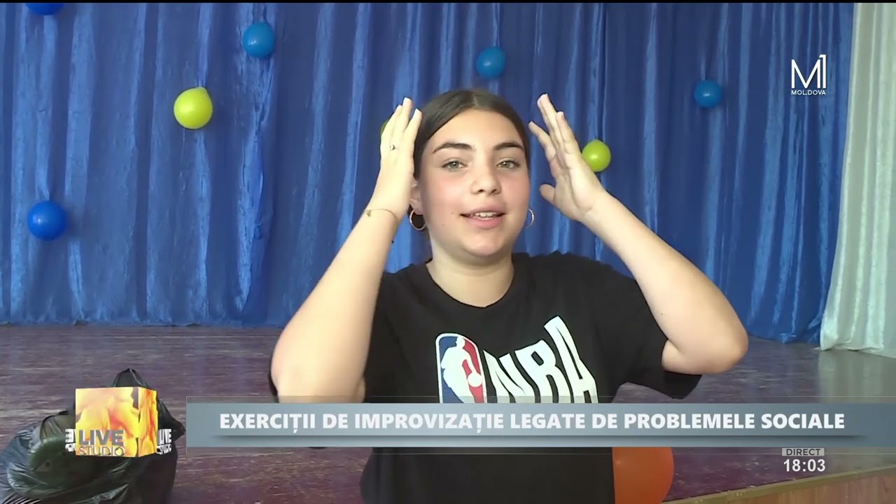 🗣 Exerciții de improvizație legate problemele sociale
