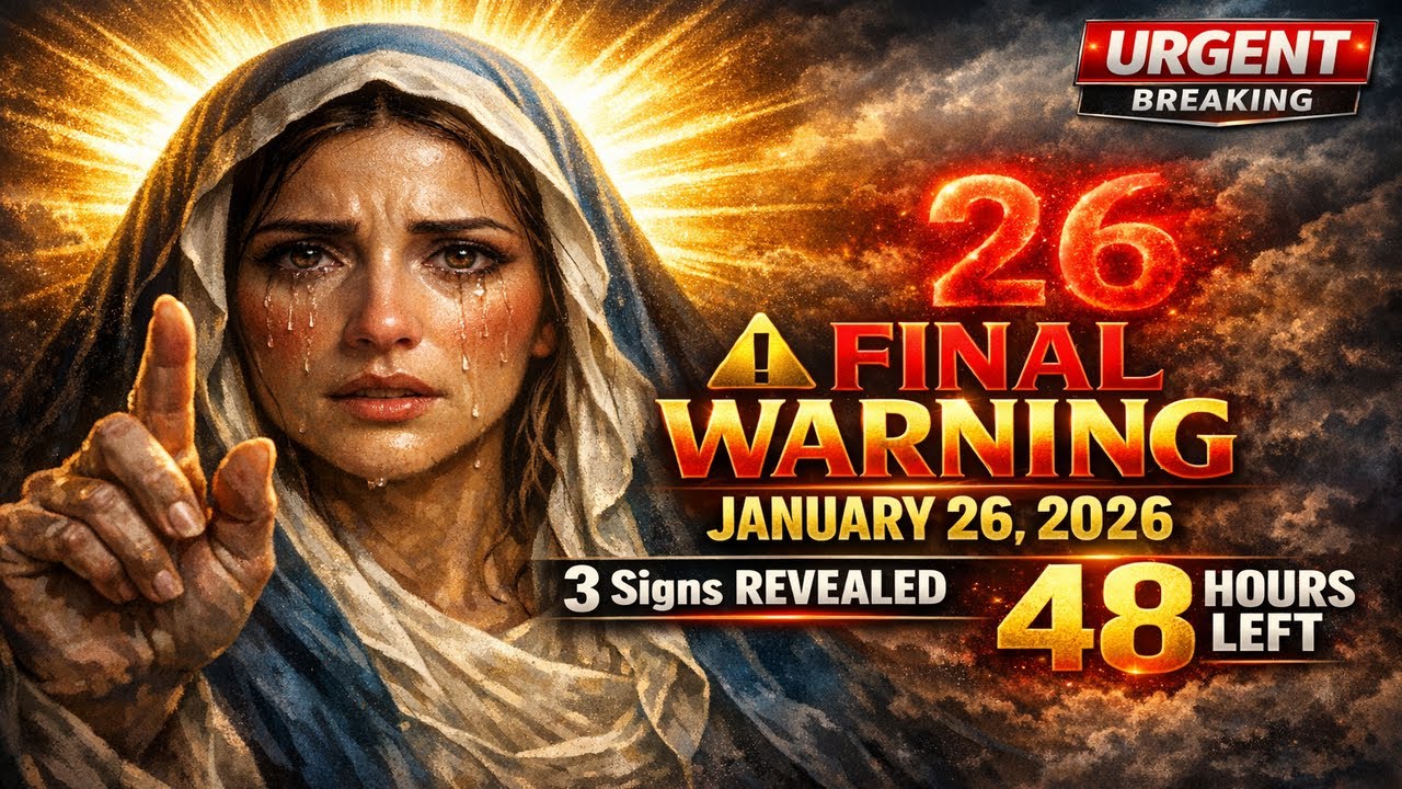 URGENT WARNING! The Virgin Mary Breaks the Silence with Final Message (January 26, 2026)