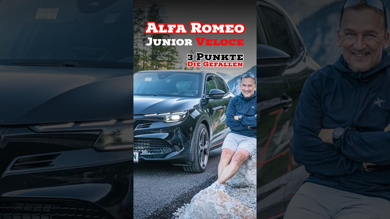 Alfa Romeo Junior Veloce und 3 Punkte die gefallen🤩 Dynamik, Dynamik, Dynamik&hellip;.#shorts #alfaromeo