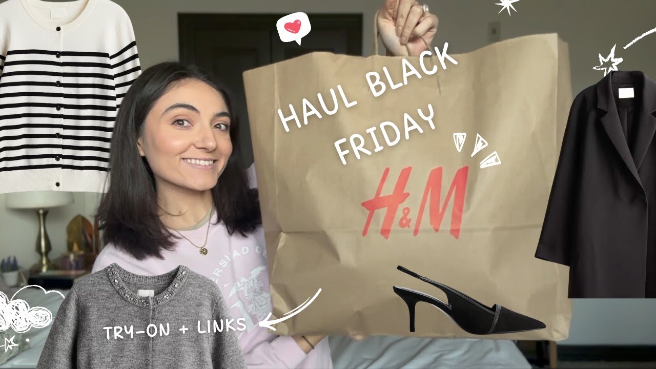 Mis Compras de H&M Black Friday: Básicos 2024 🛍️✨