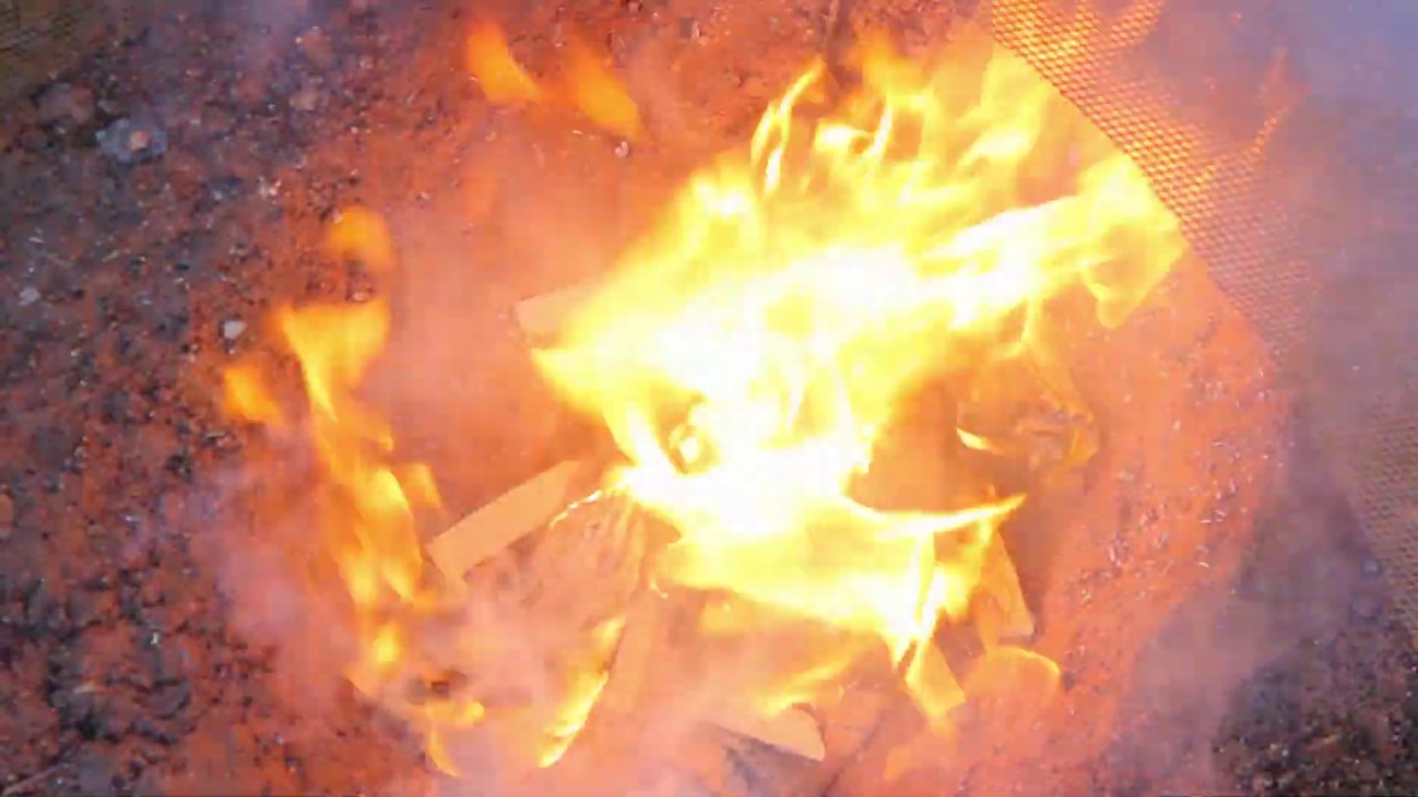 How To Make A Simple DIY Blacksmith Forge Out Of Cardboard