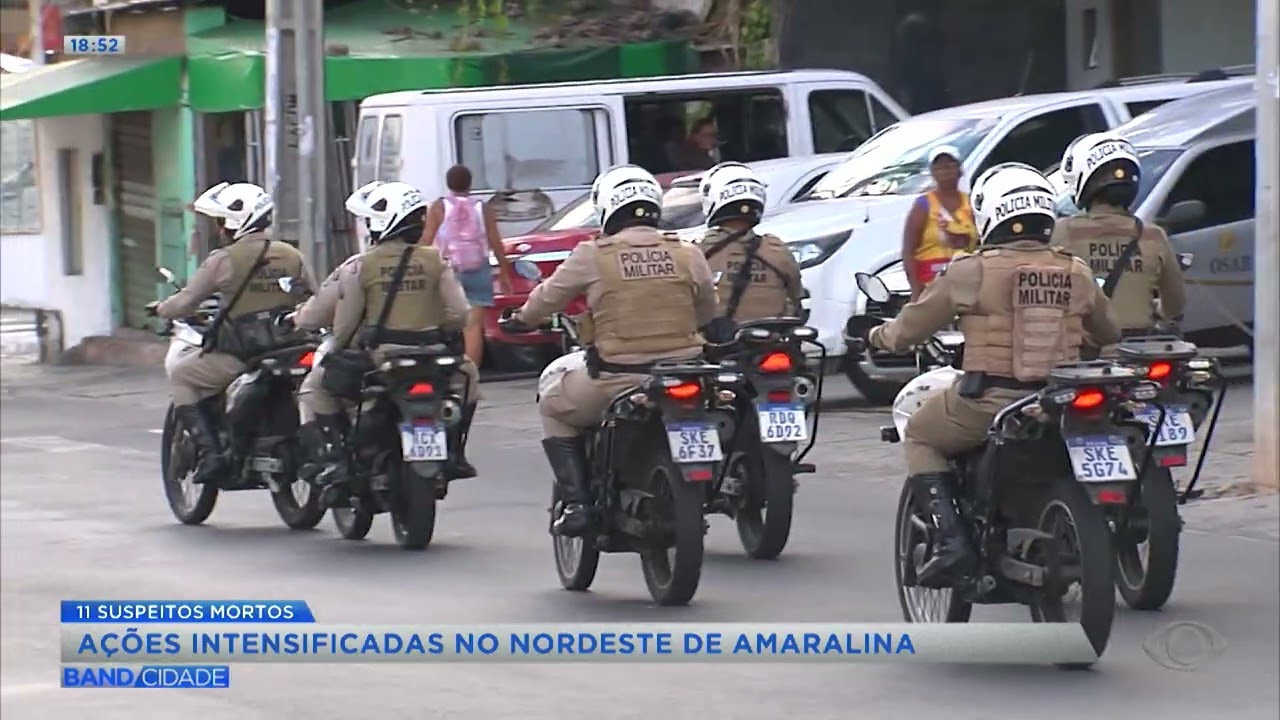 Policiamento reforçado no Nordeste de Amaralina - Band Cidade