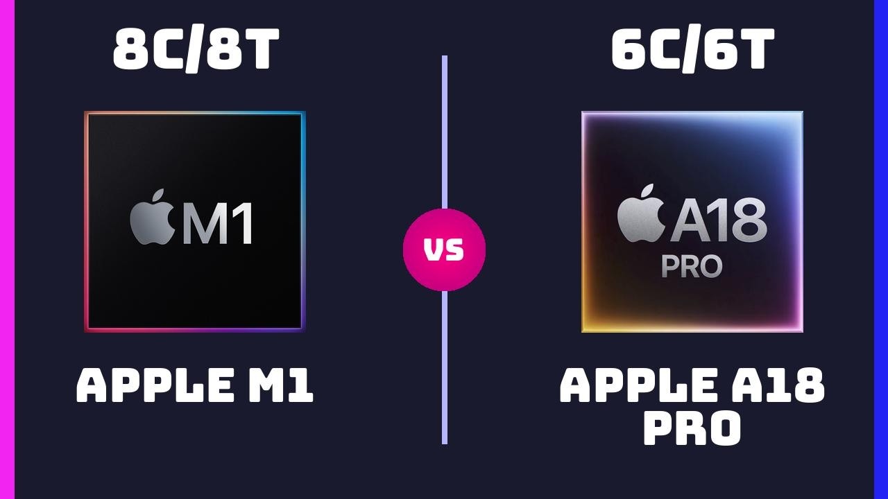 Apple M1 vs Apple A18 Pro (MacBook) &ndash; CPU Comparison | Which One is Better?