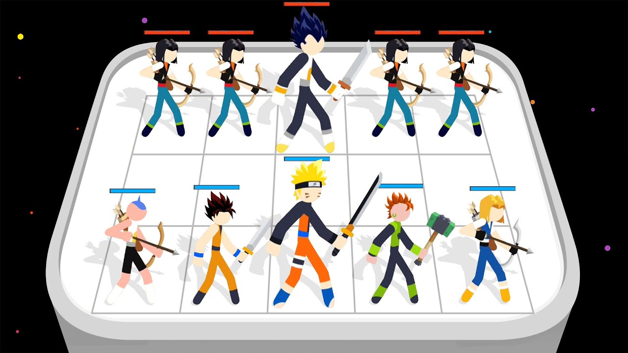MERGE STICKMAN WARRIOR - Merge Stick Hero Fight