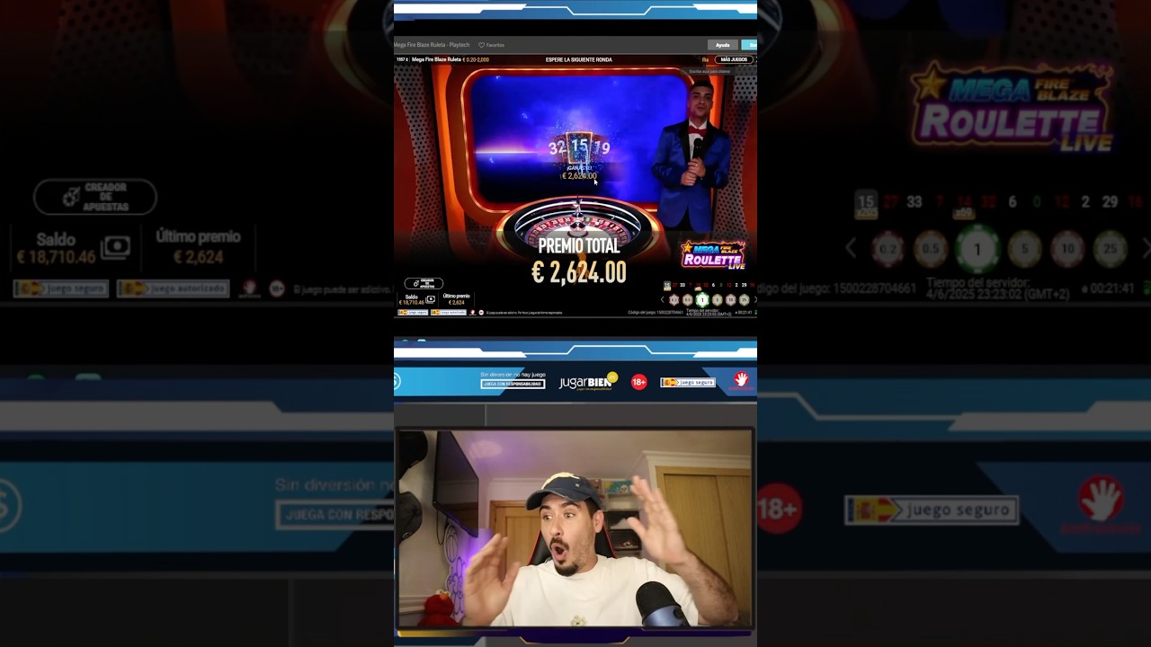 🔥 205x EN MEGAFIRE = &iexcl;+2000&euro; en UNA sola tirada! | Ruleta &eacute;pica