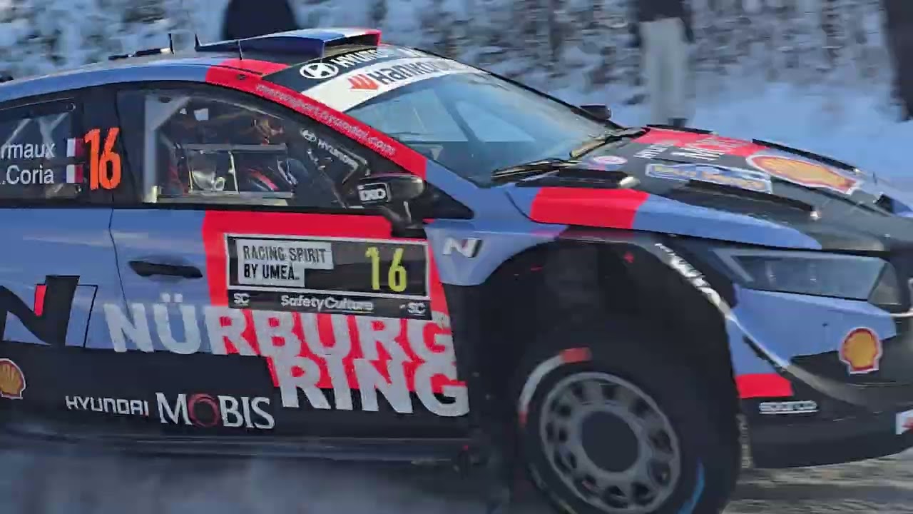 Rallye wrc Suede 2026   Es 18   Umea 2