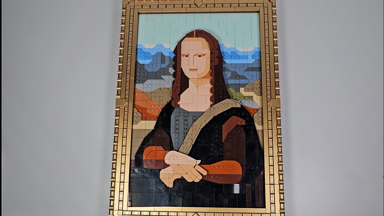 Обзор набора Lego Mona Lisa 31213