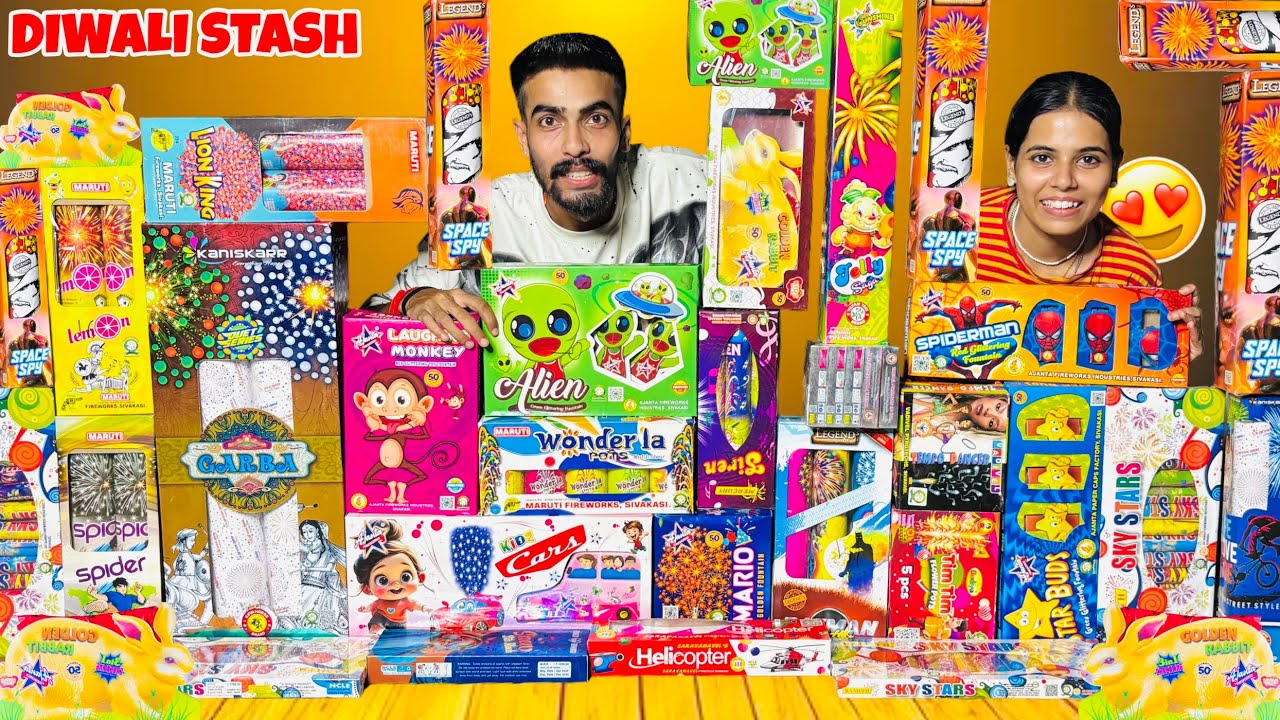 All New Patakhe | Biggest Diwali Stash 2025 | Diwali Crackers Testing | Yogesh 01