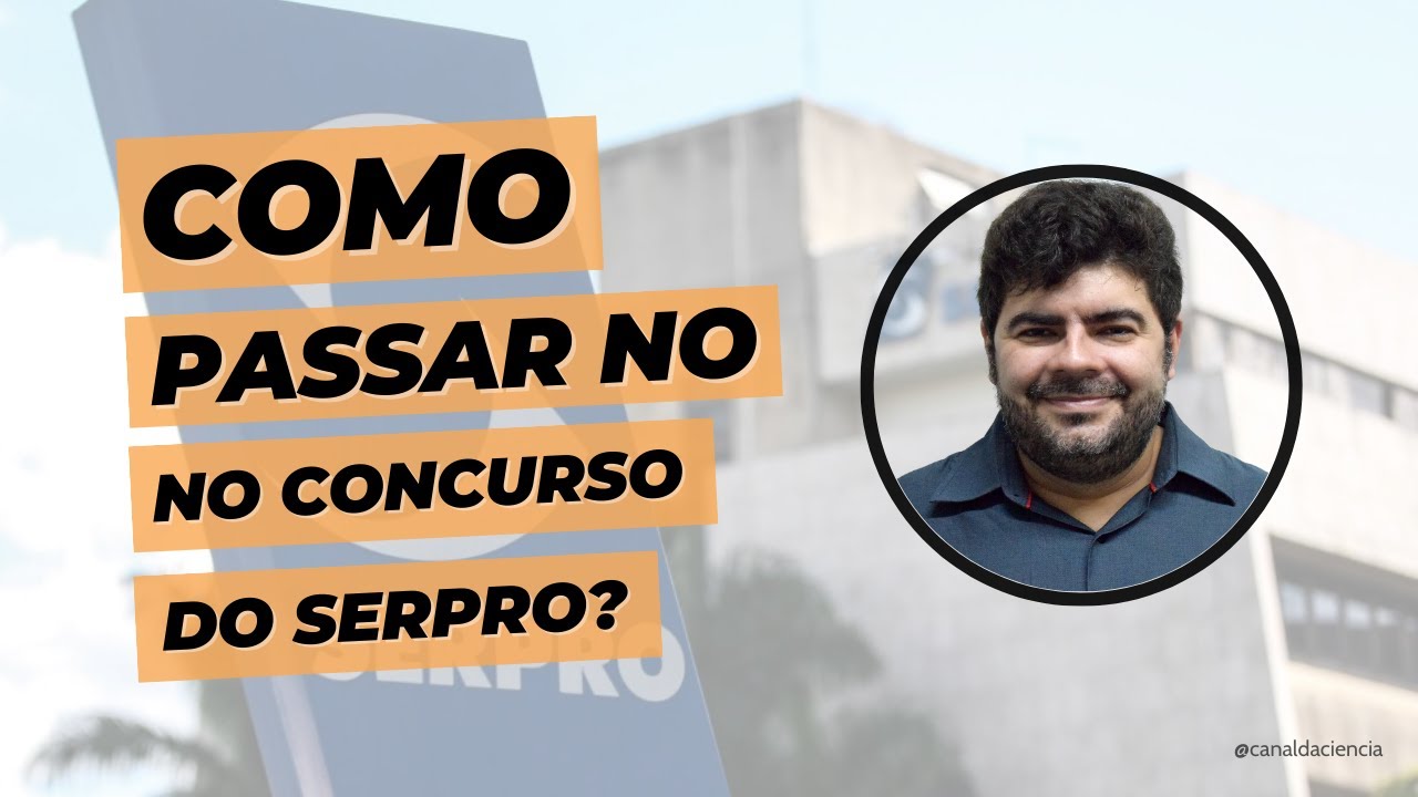 Como passar no concurso do Serpro?
