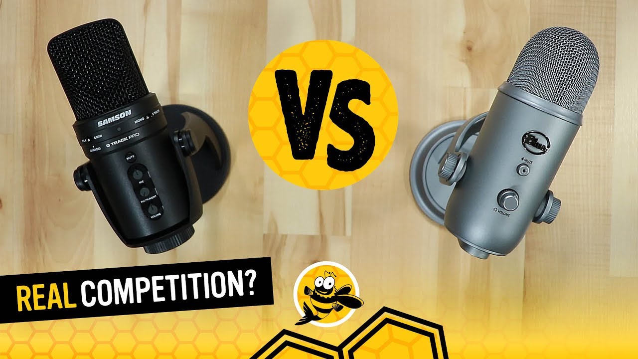 Samson G-Track Pro vs Blue Yeti USB Microphones