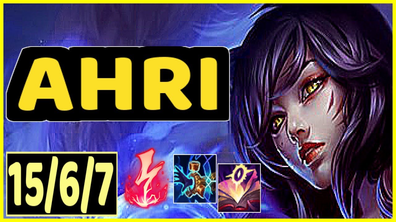 AHRI VS VIKTOR - 15/6/7 KDA MID GAMEPLAY GRANDMASTER I