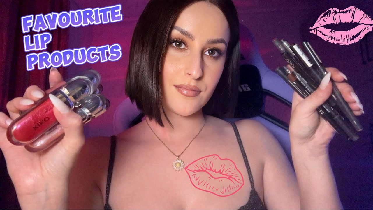 Greek Asmr | Αγαπημένα κραγιόν & lipsgloss 💄