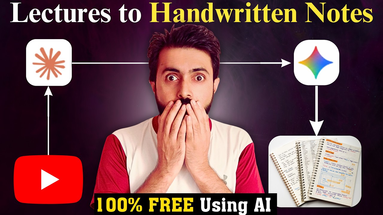 How to Convert Any Lecture Into Handwritten Notes in Seconds &ndash; Best Free AI Tool 2026