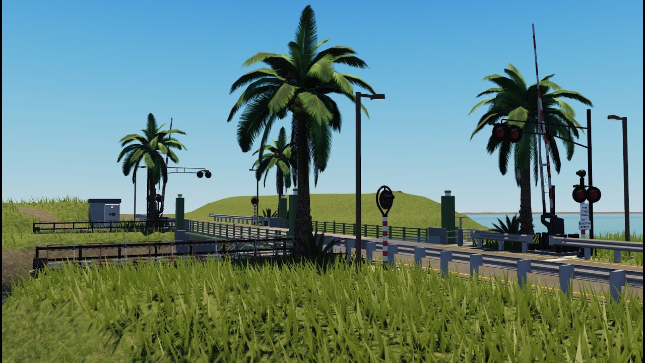 Isla Verde Drawbridge | Railroad Crossing Showreel