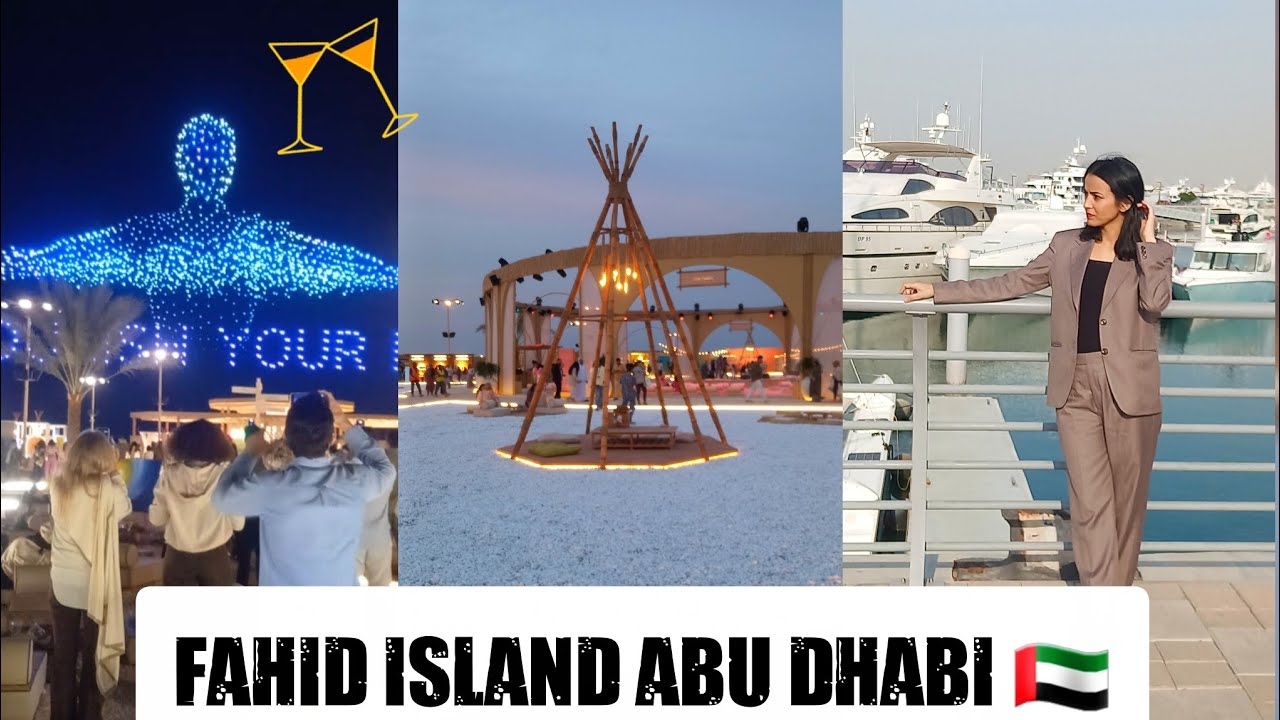 Fahid Island Abu Dhabi 😍😍. Bahut Pyari Jagah hai 