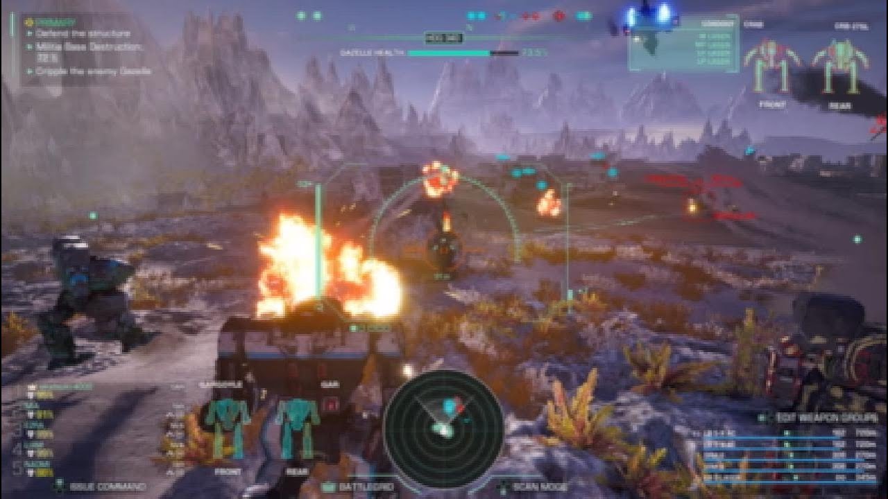 Mechwarrior 5 clan Gasperri plains 