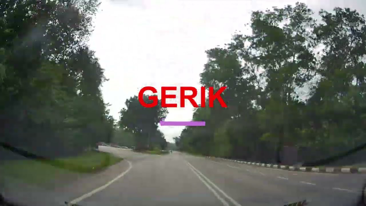 Gerik, Perak ke Jeli, Kelantan (Lebuhraya Timur Barat ) | Dashcam