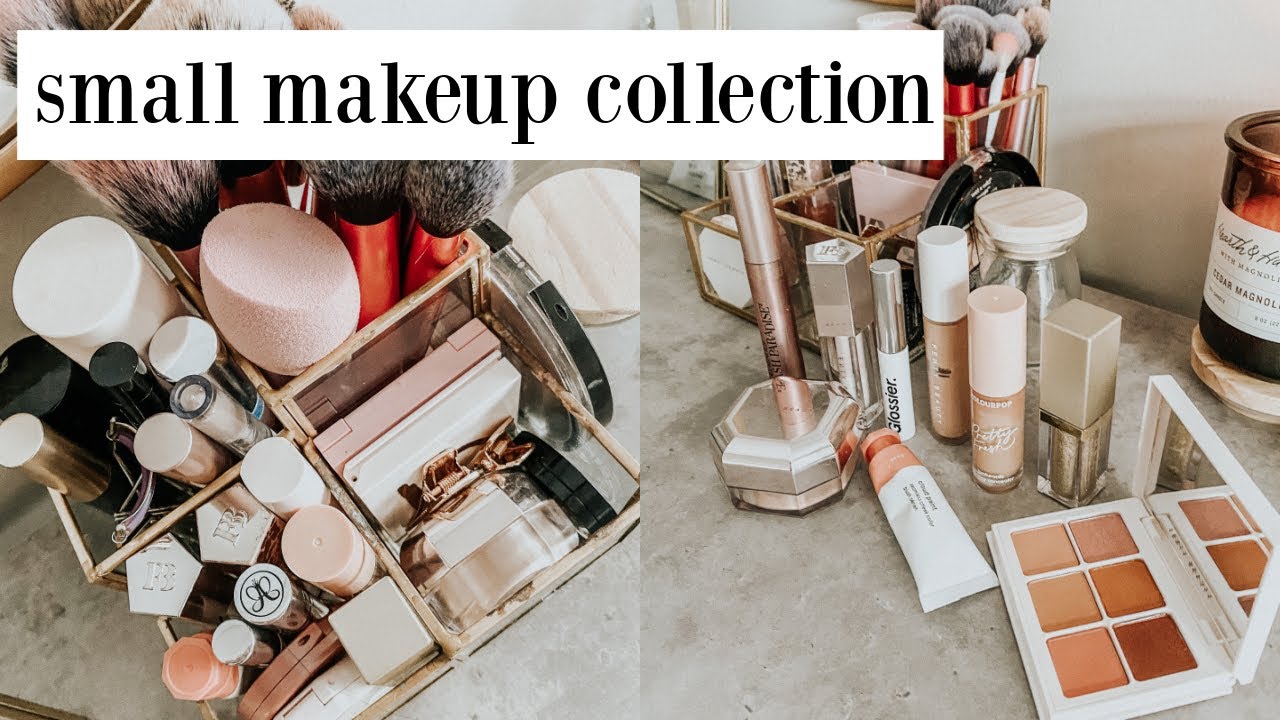 my small makeup collection 2020 | minimal + aesthetic