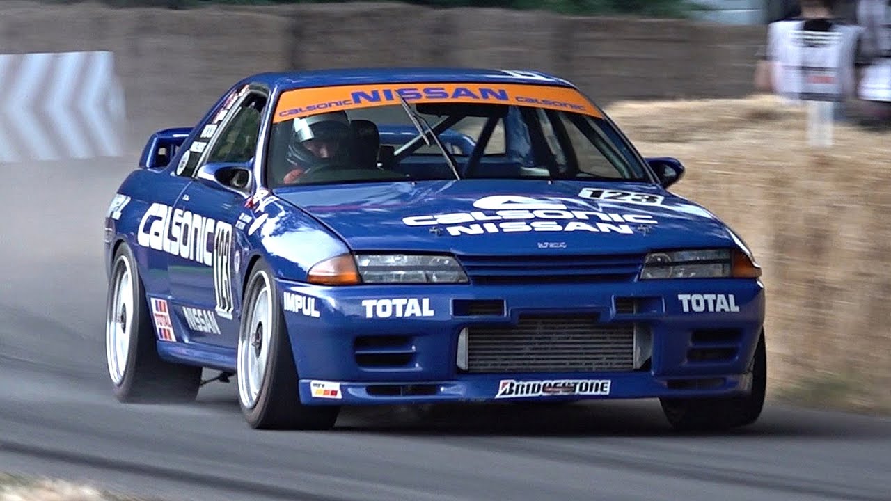 The Legendary 1990 Calsonic Nissan Skyline GT-R R32 Engine Sounds | Twin Turbo RB26DETT