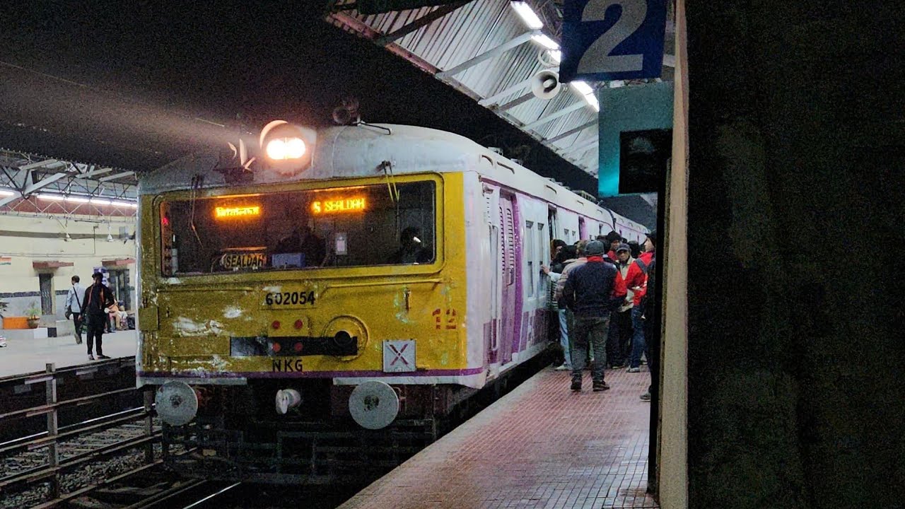 EMU Train's || Sealdah Shantipur, Ballygunge Barrackpore, Ranaghat Sealdah, Gede Local & More Train