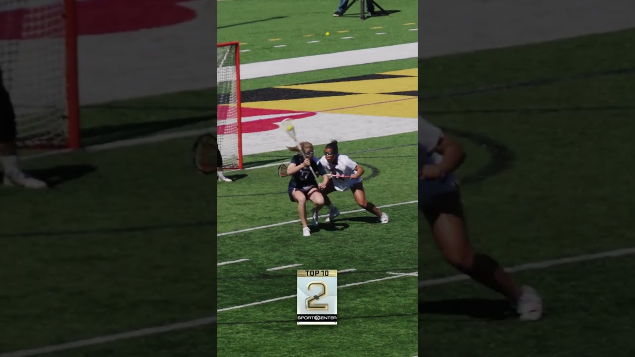 She Made SportsCenter Top 10...FROM THE GROUND! 🤯 #shorts