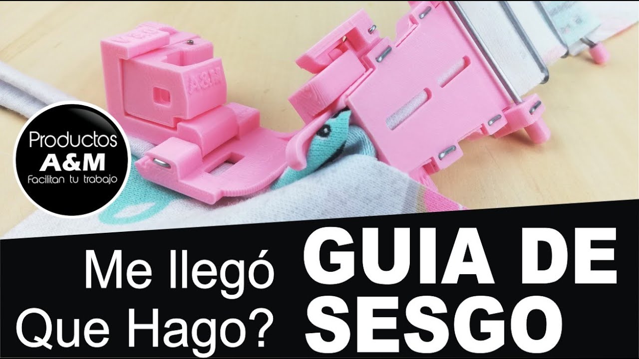 GUÍA AJUSTABLE PARA SESGO || TE LLEGÓ Y NO SABES QUE HACER? || ARMADO Y PREPARACIÓN