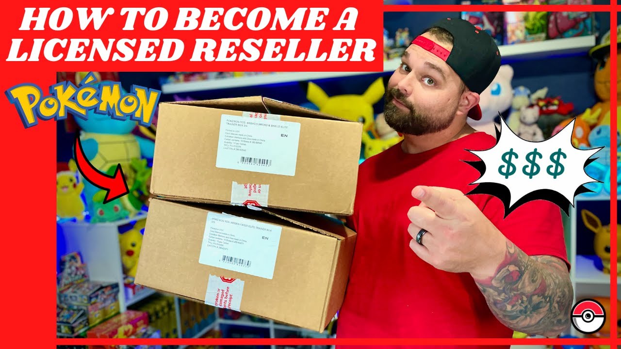 How to Become a LICENSED Pokemon TCG Reseller (Resale Certificate)