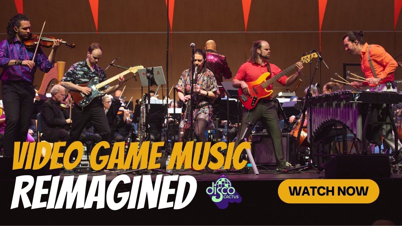 Epic Video Game Music Performed by Live Orchestra & Band | NHSO x DiscoCactus
