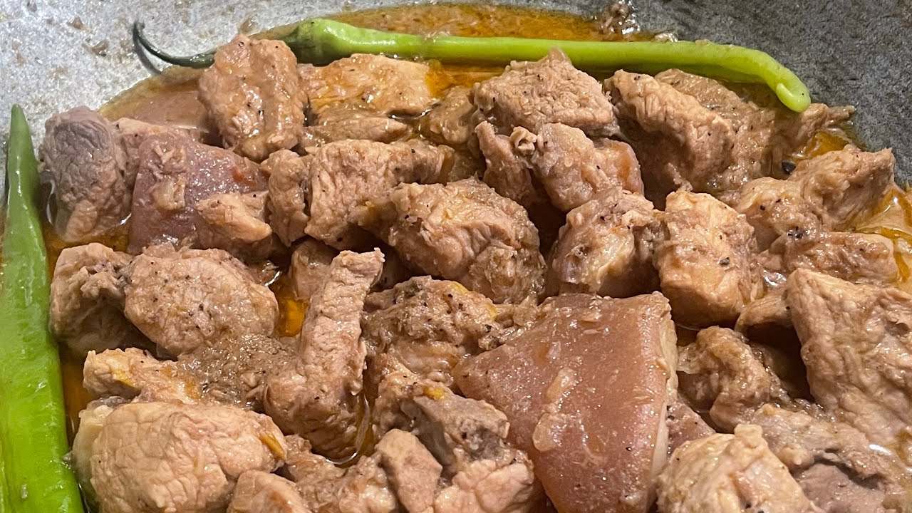 Pork Binagoongan || Lutong Bahay ni Tatay ||