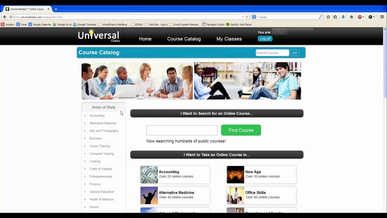 Universal Class Tutorial