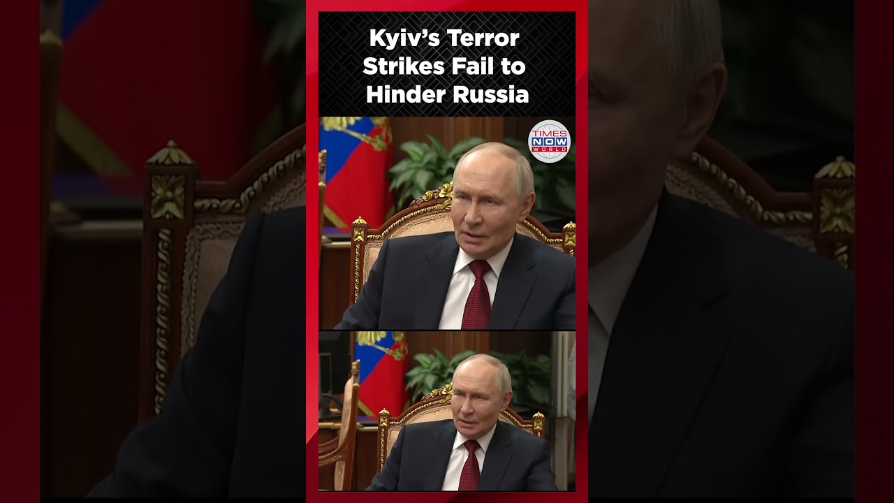 WATCH: 'No Impact On Front', Putin Dismisses Kyiv&rsquo;s Infrastructure Attacks | Times Now World