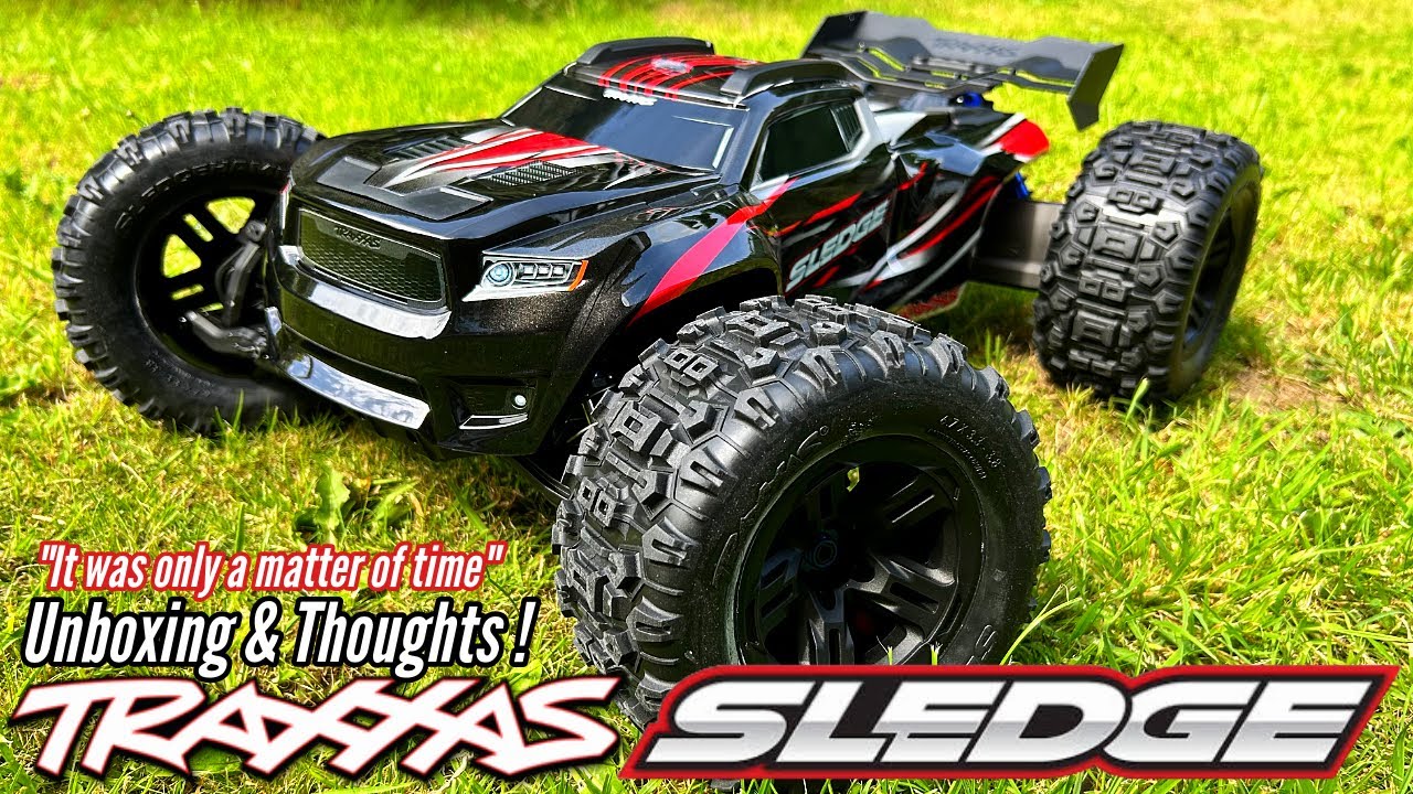 Traxxas Sledge: мое мнение и распаковка. Это действительно меня удивило.