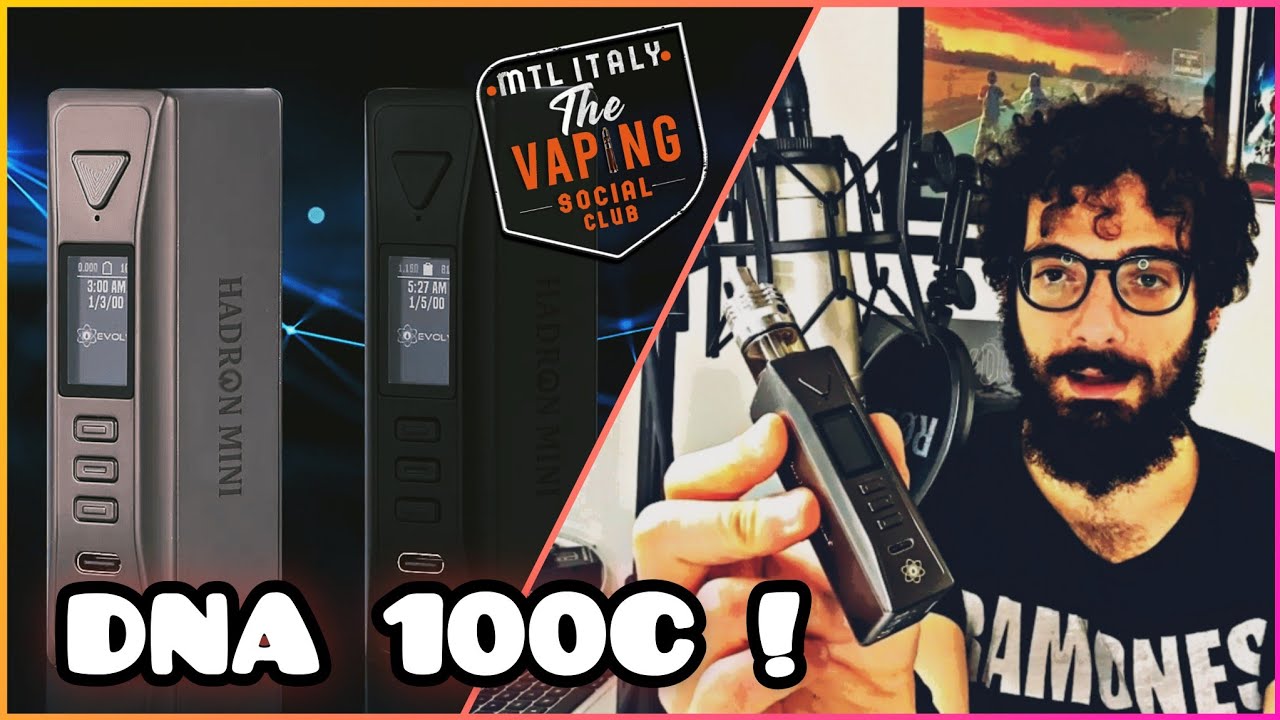 STEAM CRAVE - HADRON MINI DNA 100C | Review