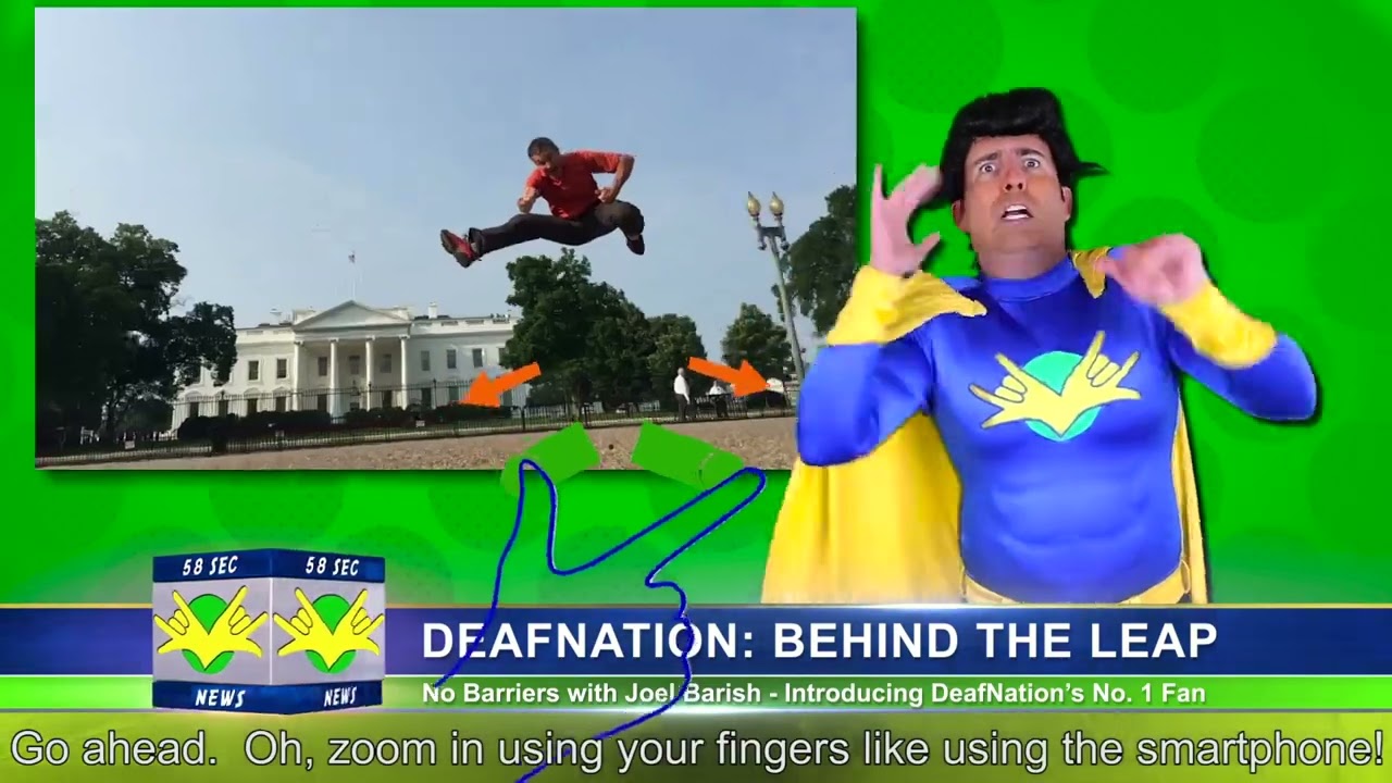 58 Sec News with SuperDeafy Featuring DeafNation | John Maucere
