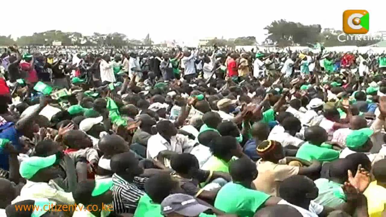 Kibaki & Raila at Kisumu Rally