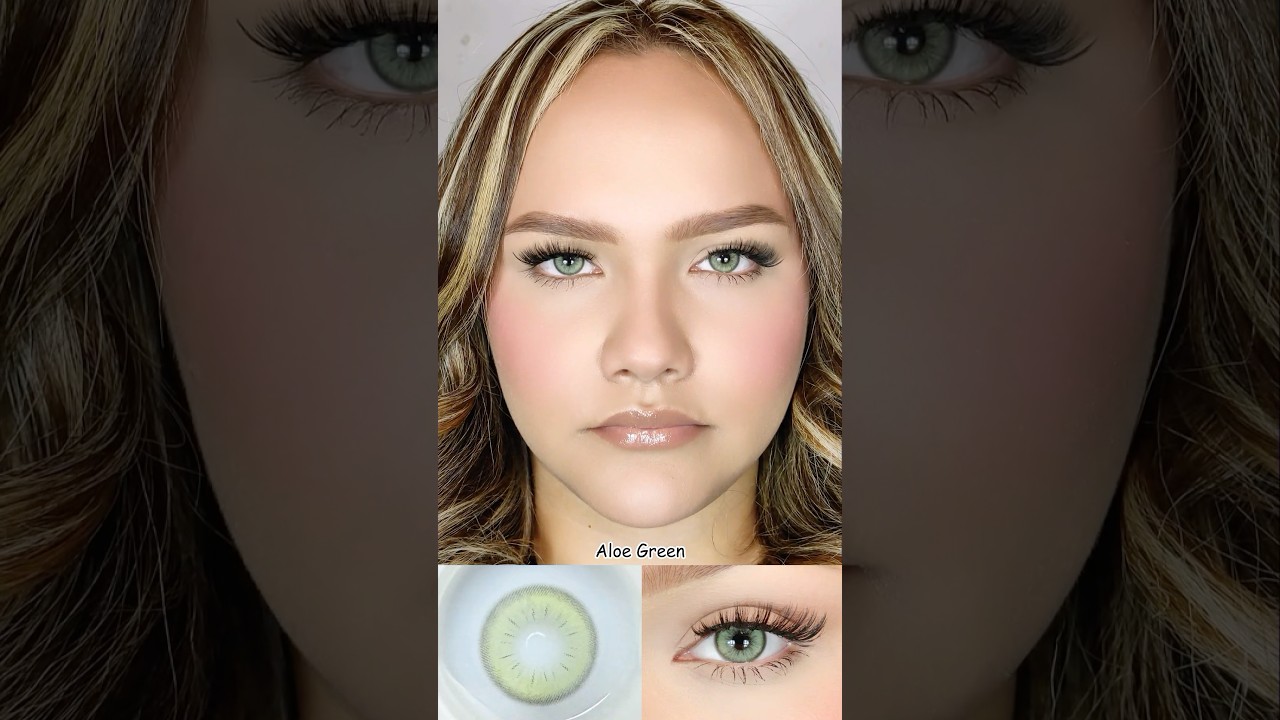 Aloe Green 14.5mm.#lenses #lens #contactlenses #contactlens  