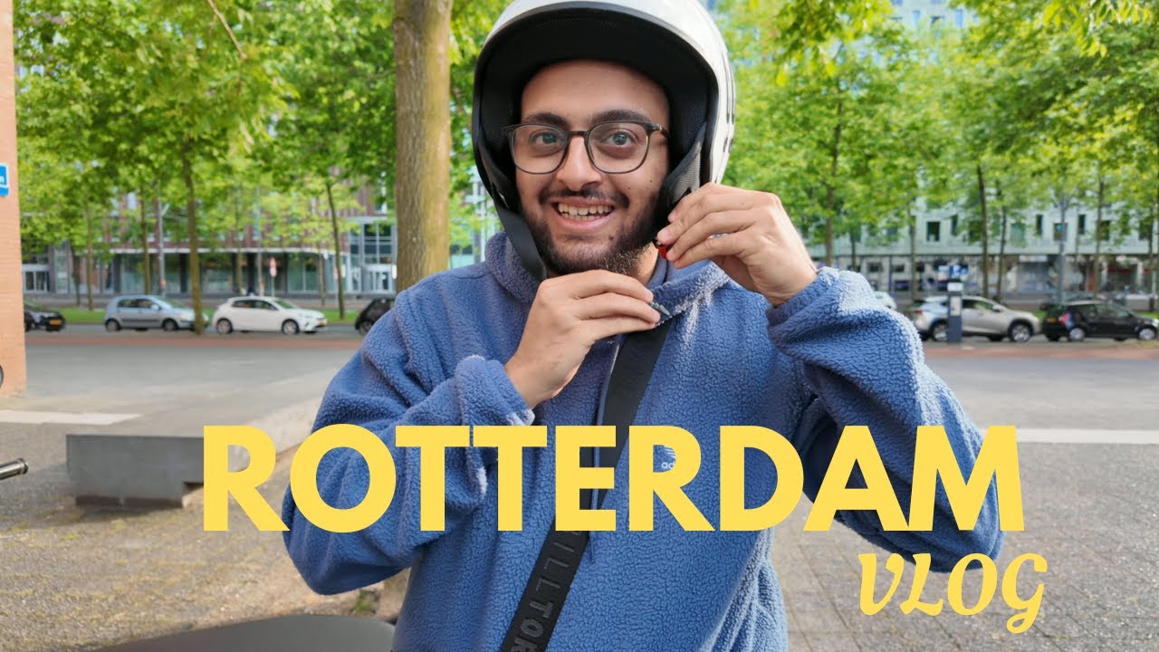 CETTE VILLE M'A SURPRIS (vlog Rotterdam 🇳🇱)